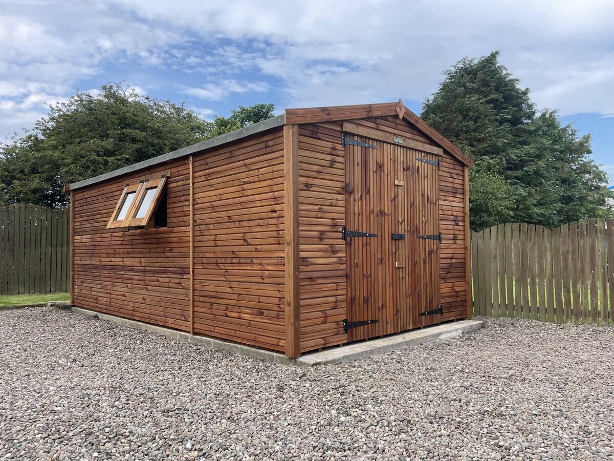 Heavy duty Beast wooden shed